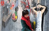 Xem giới trẻ Hà Nội tạo dáng sáng tạo tại phố bích họa Phùng Hưng